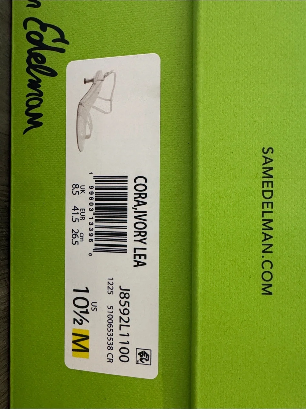 Sam Edelman Cora Kitten Heel - White - BRAND NEW